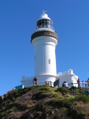 Faro de Cape Byron, cerca de Byron Bay, en Australia.