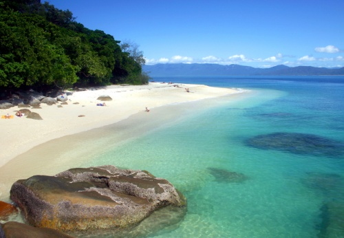 Fitzroy Island, one of the most unspoilt islands in Tropical North Queensland.